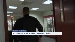 New Jersey Transit police officers save life of 3-year-old News Clip