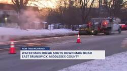 Crews repair water main break in East Brunswick; part of Ryder's Lane closed News Clip