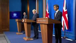 UK: Prime Minister Boris Johnson’s opening statement at the press conference on health and the future of social care. News Clip