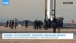Trump Says He's Ordered Navy To 'Shoot Down' Harassing Iranian Boats News Clip