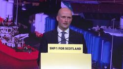 SNP Westminster leader speaks at party conference - full News Clip