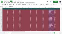 Google Sheets Fundamentals - Formatting Text Instructional Video