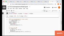 Deep Learning - Recurrent Neural Networks with TensorFlow - Autoregressive Linear Model for Time Series Prediction Instructional Video
