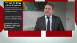 Coronavirus variant first found in U.K. spreads faster than original strain: study News Clip