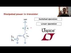 06 LTSpice for Linear VS Switched operation Instructional Video