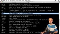 The Complete Practical Docker Guide - Starting Additional Processes in the Running Container Instructional Video