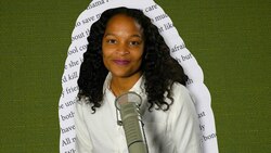 Tabia Yapp reads "Magical Negro #217: Diana Ross Finishing a Rib in Alabama, 1990s" Instructional Video