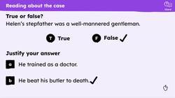 Making predictions about ‘The Speckled Band’ mystery Instructional Video