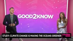 Good2Know: Climate Change Is Making Oceans Greener News Clip