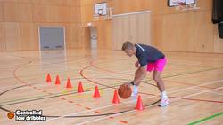 Basketball - Controlled low dribbles Instructional Video