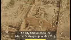 Drone footage shows Palmyra devastation News Clip