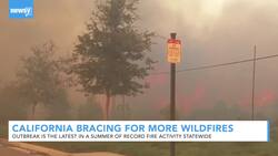 Wildfires In California Drive 100,000 People From Their Homes News Clip