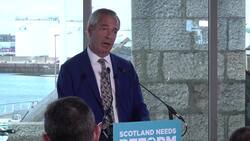 Nigel Farage uses visit to Scotland to double down on attacks on Anas Sarwar News Clip