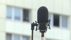 CLEAN : Germany: socially distanced rooftop symphonic concert News Clip