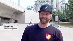 Skatepark users flipping out over Cowboys Park fencing News Clip