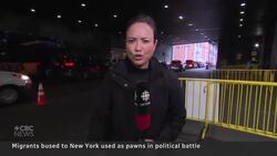 Inside a New York City migrant processing centre News Clip