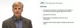Understanding the Age Discrimination in Employment Act Instructional Video