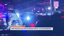 State police: Crash during pursuit in Woodbury kills 2, child hospitalized; search for driver continues   News Clip
