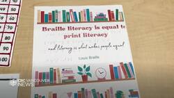 Kamloops, B.C, school builds braille library for 8-year-old student News Clip