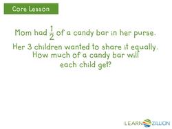 Division of Unit Fractions by Whole Numbers: Solving Real-Life Problems Instructional Video