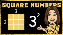 Introduction to Squaring Numbers Instructional Video