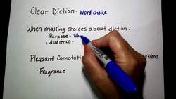 Clear Diction Instructional Video