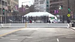 National Guard on patrol in Washington DC News Clip