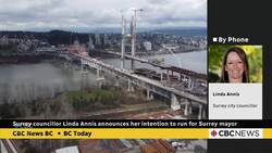 Surrey city councillor Linda Annis announces her candidacy for mayor News Clip