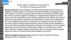 Rep. Nunes Could Face Investigation Over Alleged Meetings In Ukraine News Clip