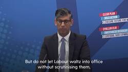 Sunak tries to move on from betting row with plea not to ‘sleepwalk to July 4’ News Clip