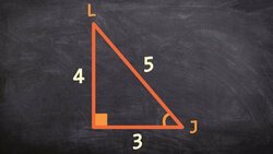 How to write the three trigonometric ratios for a triangle Instructional Video