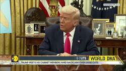 Trump says Musk not behind job cuts amid backlash News Clip