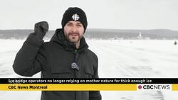 Ice bridge operators no longer relying on mother nature for thick enough ice News Clip