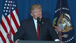 Donald Trump on airstrikes against Syria News Clip