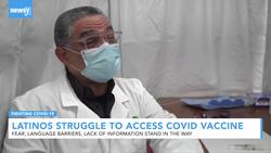 Latinos Facing Multiple Barriers To Getting COVID Vaccines News Clip