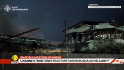 Ukraine Loses Ground Under Intense Fire News Clip