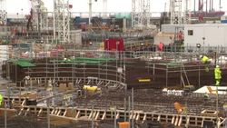 Hinkley Point C nuclear power station construction News Clip