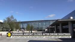 Denmark Airport Shuts Down After Drone Sightings, Two Days After Copenhagen Disruption News Clip