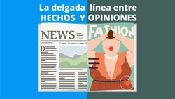 La delgada línea entre una opinión y un hecho en Internet Instructional Video
