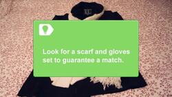 How to Accessorize Your Winter Coat Instructional Video