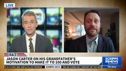 Jason Carter talks with Scripps News about the 2024 race, the election in Georgia and Jimmy Carter's birthday News Clip