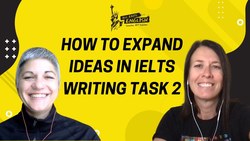 How to Expand Ideas in IELTS Writing Task 2 - IELTS Energy Podcast 1161 Instructional Video
