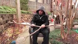 How to Make a Hiking Stick Instructional Video