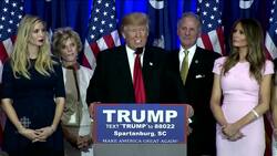 Donald Trump wins South Carolina Republican primary News Clip