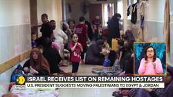 Gaza Ceasefire: Donald Trump suggests moving Palestinians to Egypt & Jordan News Clip