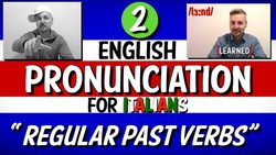 Pronuncia INGLESE per ITALIANI 2 - (VERBI regolari - DA VEDERE !!) Instructional Video