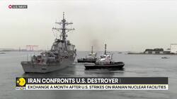 Iran Warns US Navy destroyer near Gulf of Oman; US calls encounter 'Professional' | WION News Clip