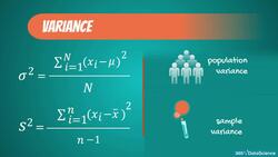 Statistics for Data Science and Business Analysis - Measuring How Data is Spread Out: Calculating Variance Instructional Video