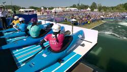 Australia's Noemie Fox becomes 1st Olympic kayak cross champion Instructional Video