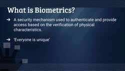 The Absolute Beginners Guide to Cyber Security 2023 - Part 1 - Biometrics Instructional Video